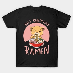 Ramen Lover Japanese Noodles Kawaii Asian Food Anime T-Shirt